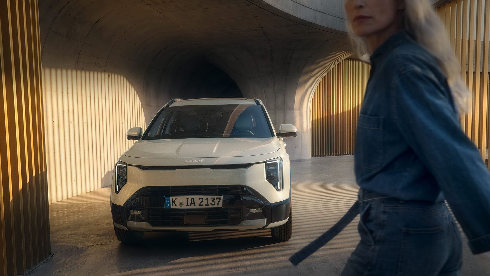 Selbstbewusster erster Eindruck.
